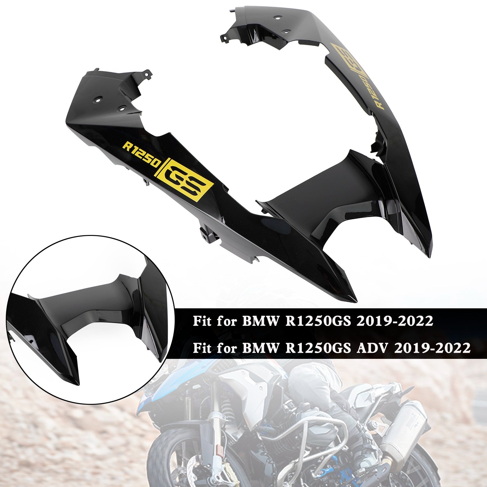 Vordere Nase Verkleidung Schnabel Kotflügel Abdeckung für BMW R1250GS / ADV 2019-2022