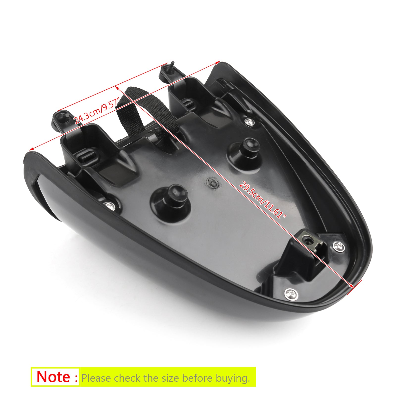 Capot de siège BMW 1200R NINE T 2014-2021 noir