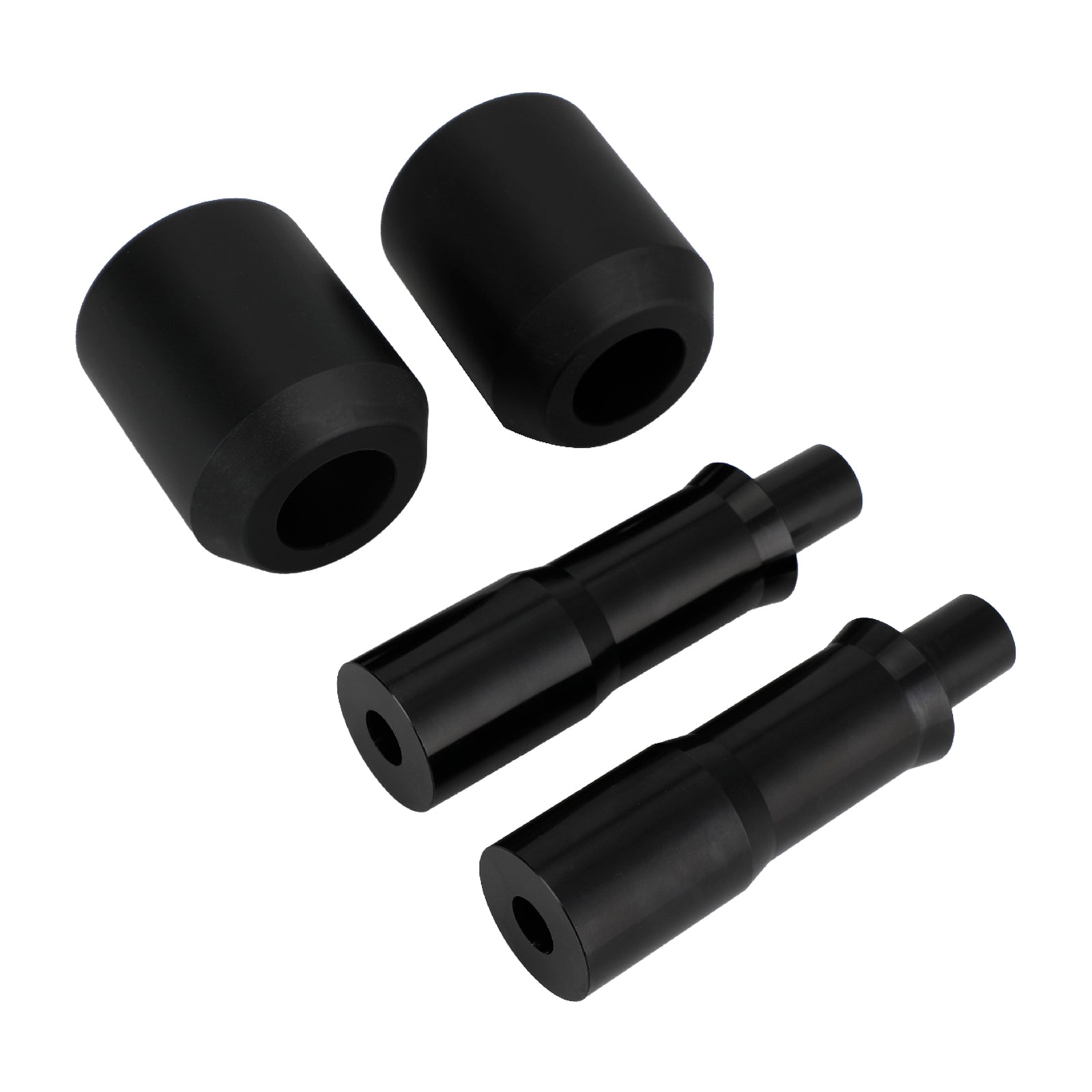 Crash Bobbins Protector Sliders Aluminium Schwarz Passend für Yamaha Yzf-R7 Yzf R7 2021