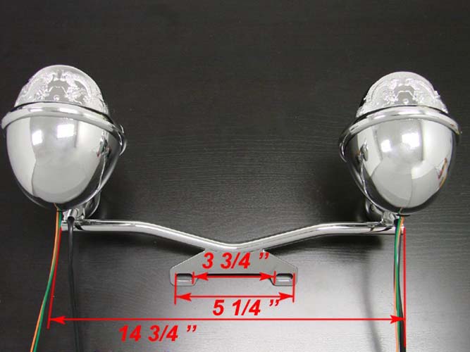 Barre lumineuse de clignotant de passage de conduite, pour Honda, Yamaha, Suzuki, Kawasaki