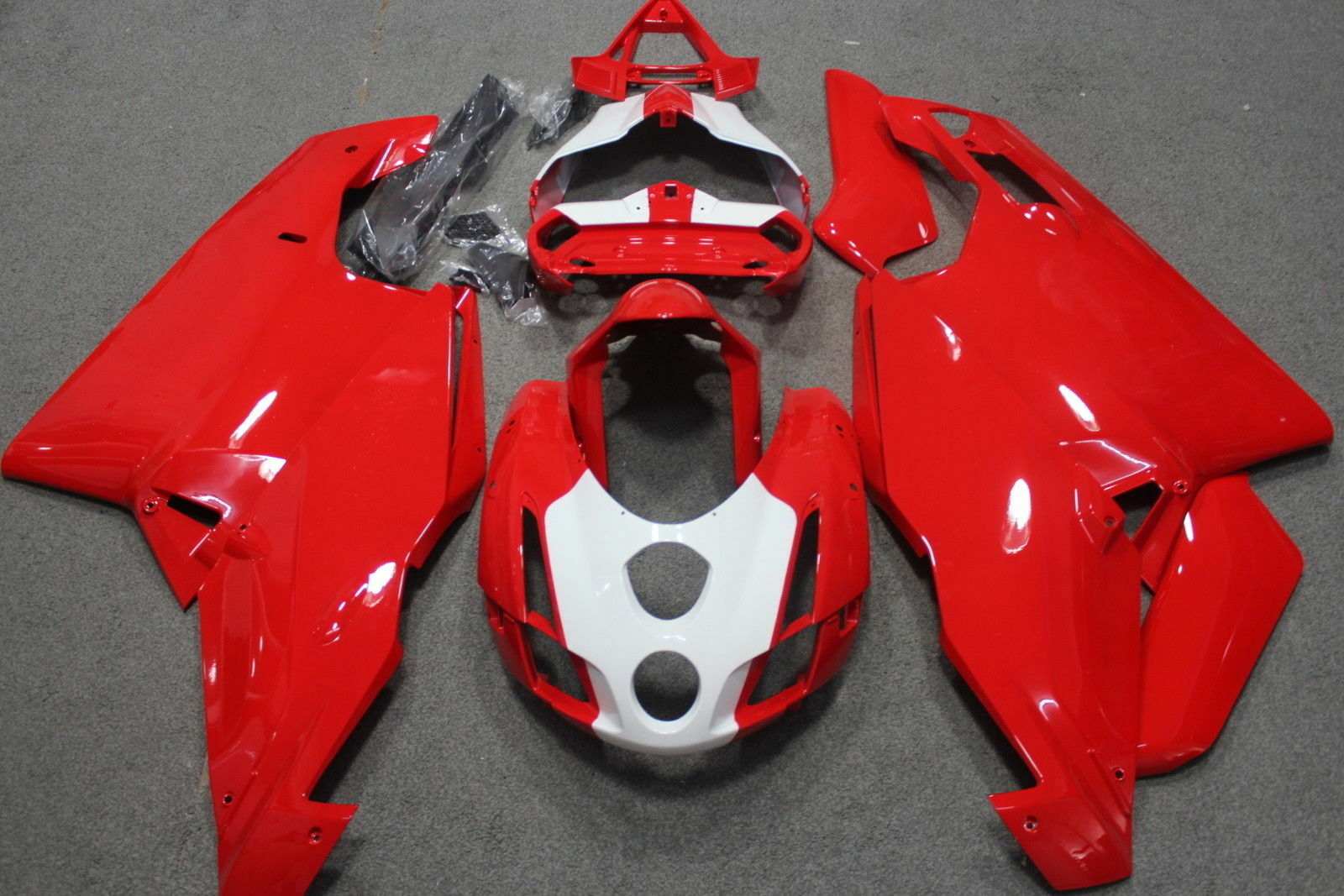 Amotopart 2003 2004 Ducati 999 749 Kit de carénage