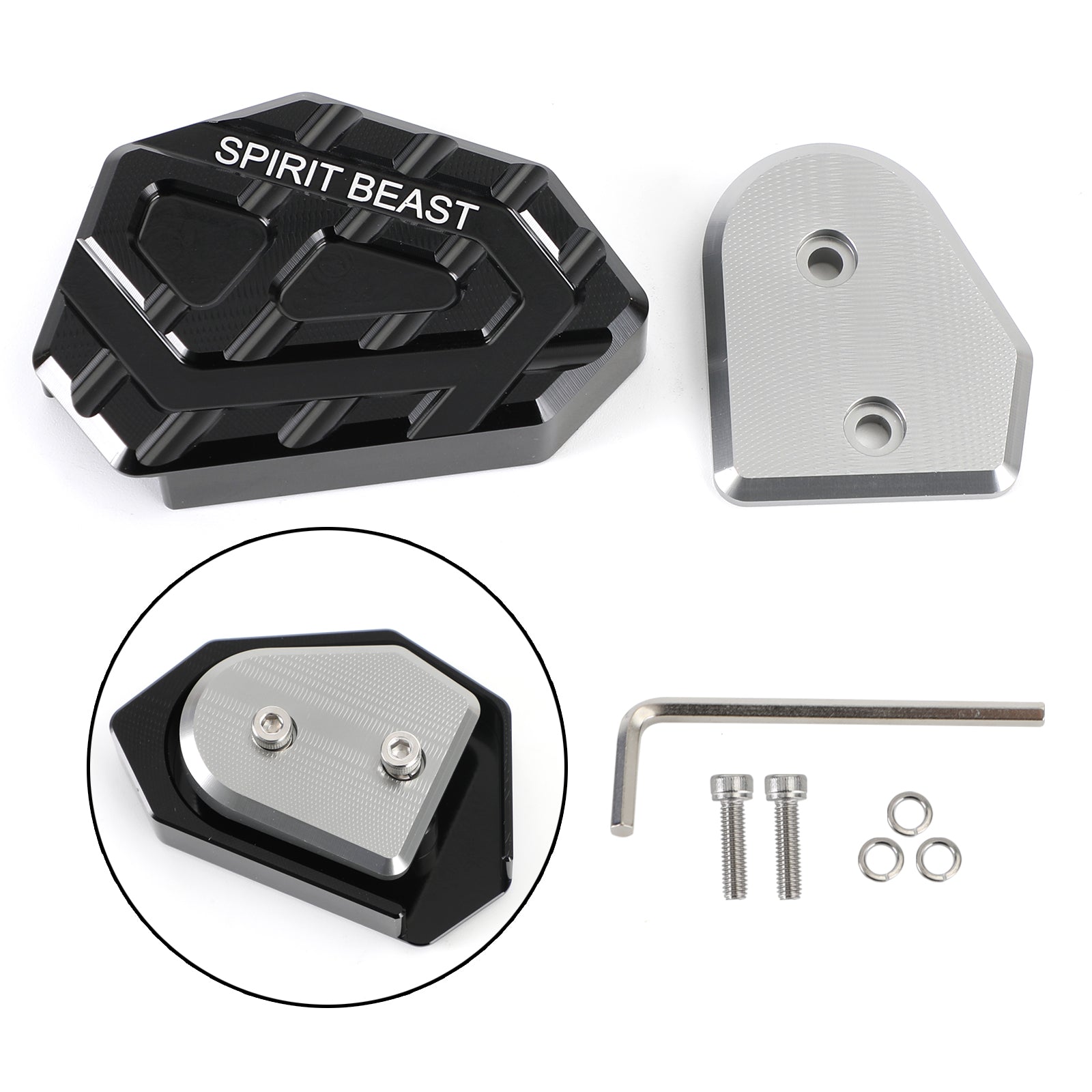 Extensión De Pedal De Palanca Ampliadora De Freno Trasero De Aluminio Para Bmw G310 Gs R 21 Titanio Genérico