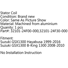 New Stator Coil For Suzuki GSX1300 Hayabusa 99-16 GSX1300 B-King 1300 2008-2010