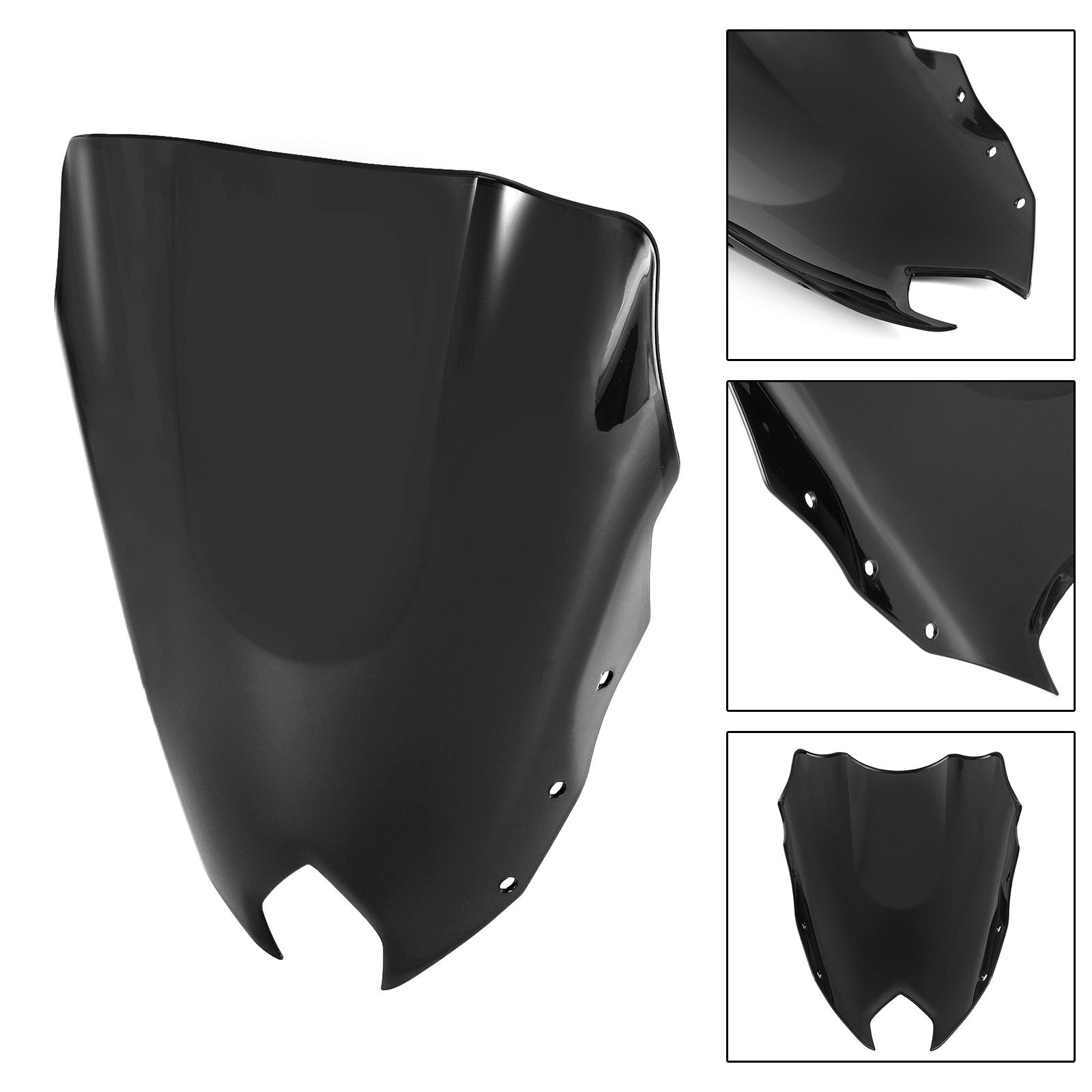 ABS Motorcycle Windshield WindScreen fit for Yamaha FZ6R FZ-6R FZS600 2009-2015