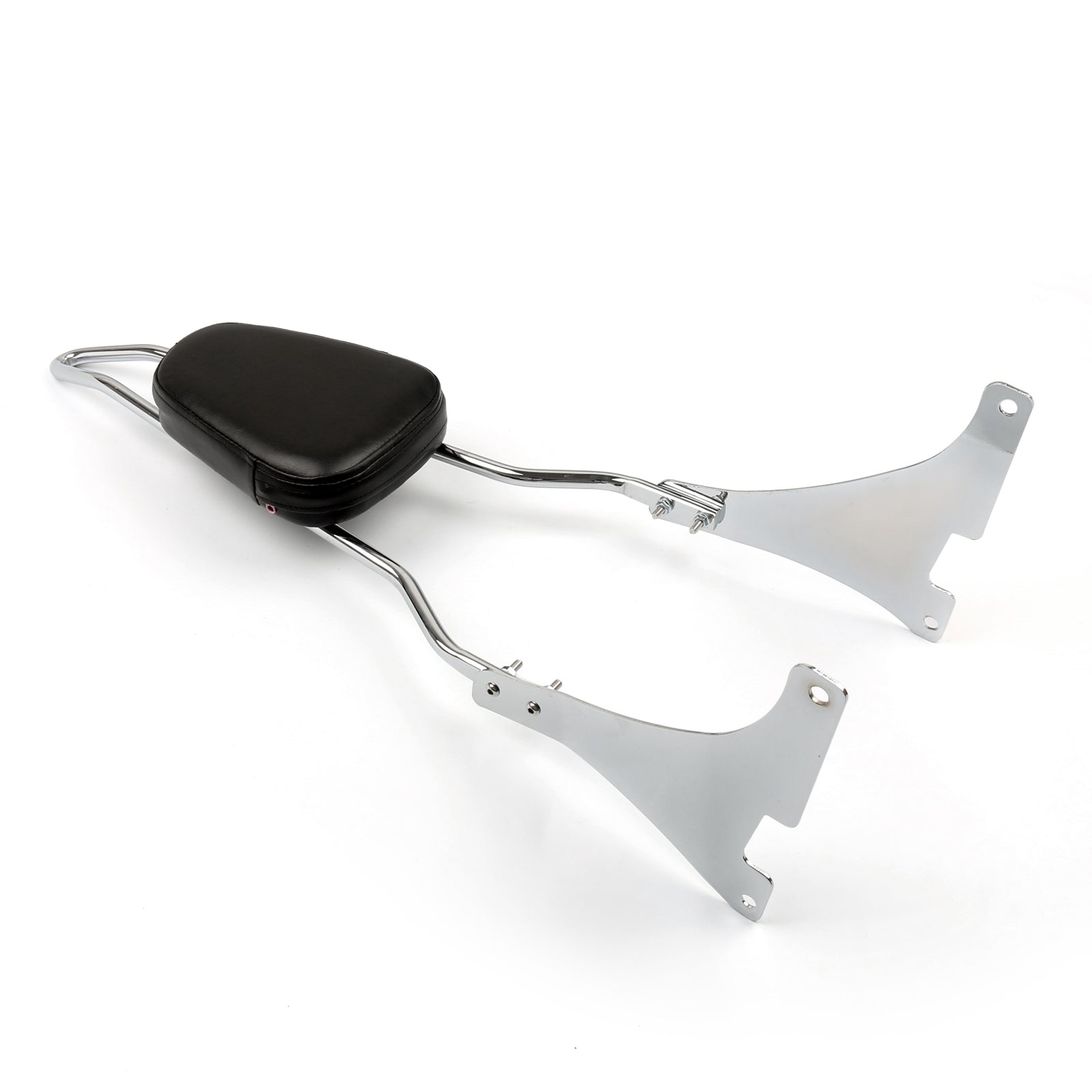 Coussin de dossier 23.8 "Sissy Bar chromé pour XLH883 XL883C XL883R XLH1200 Sportster générique FedEx expédition Express