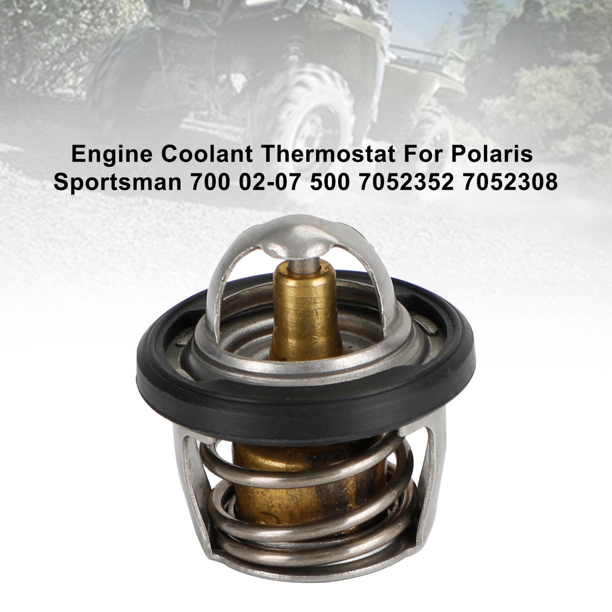 Termostato del liquido di raffreddamento del motore per Polaris Sportsman 700 02-07 500 7052352 7052308 Generico