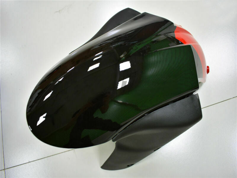 Amotopart Kawasaki ZX10R 2006 2007 Amotopart Fairing Red Black Plastic