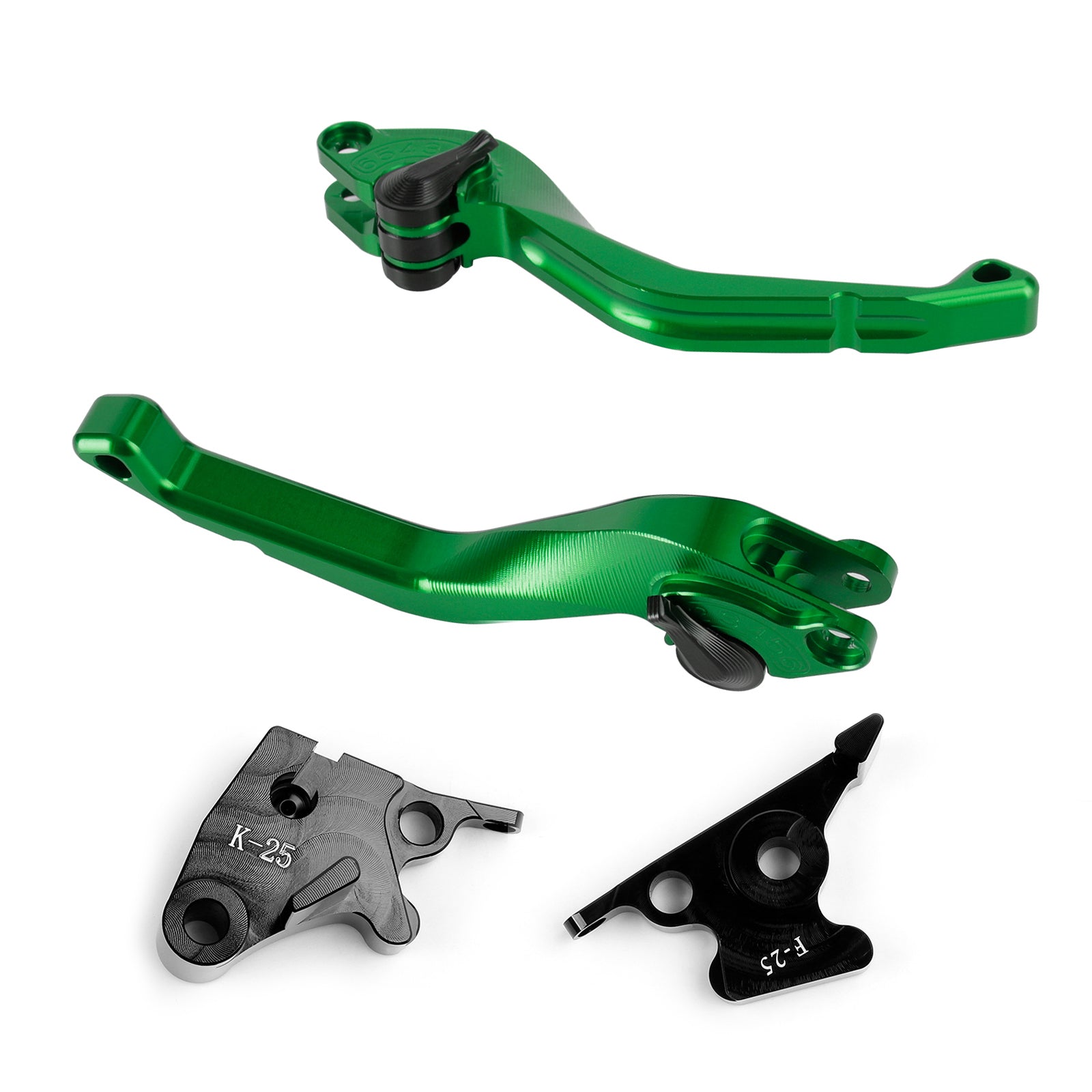 CNC-Kurzkupplungsbremshebel passend für Kawasaki Ninja 250R 400 300R/Z300 Z250SL