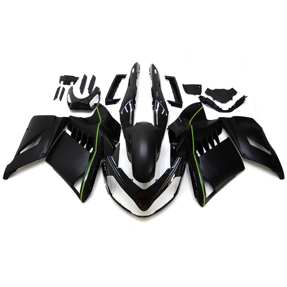 Amotopart Kawasaki 2007-2009 GTR1400/ZG1400 Black Fairing Kit