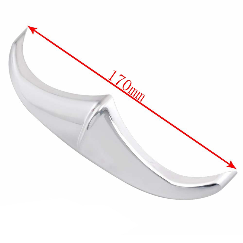 Rear Front Fender Leading Edge Tip Trim Accent Chrome For Touring FLHX FLTR Generic