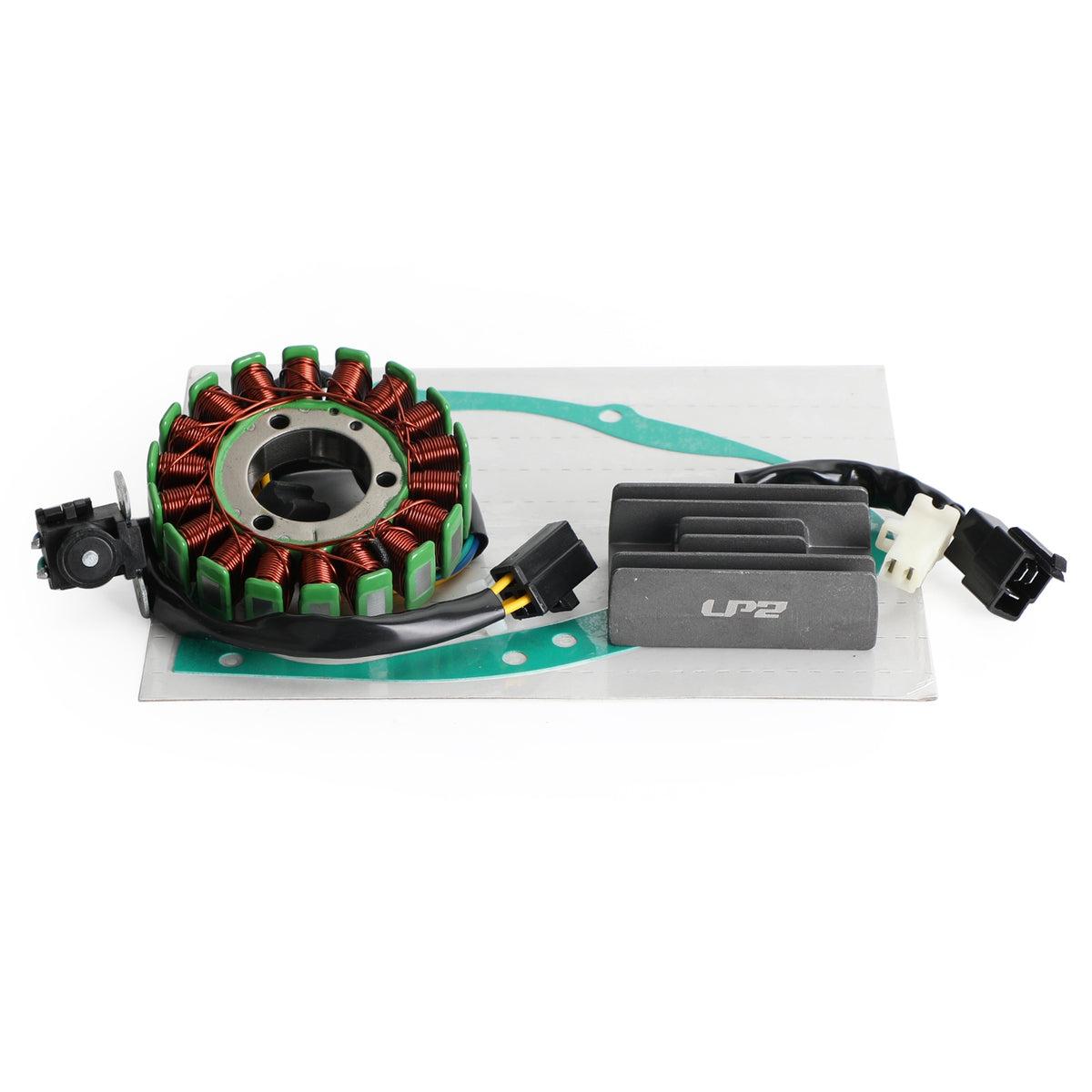 Guarnizione raddrizzatore regolatore statore magnete per Suzuki GZ125 Marauder 32101-12F00 generico