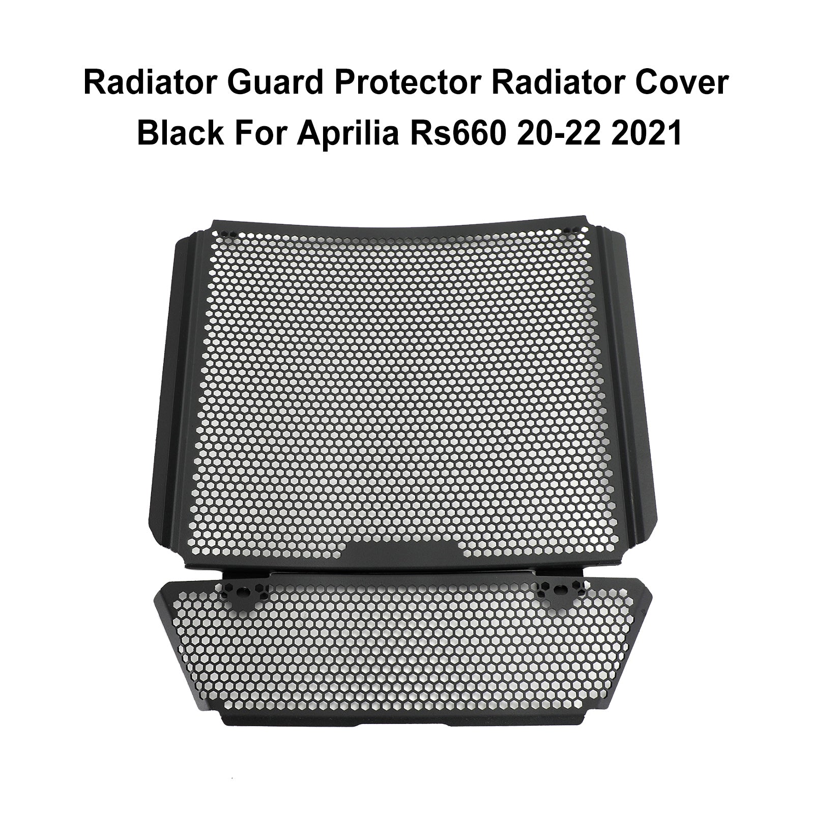 Radiator Guard Cover Radiator Protector Black For Aprilia Rs660 20-22 2021 Generic