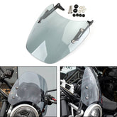 Motorcycle Windshield WindScreen for Triumph SCRAMBLER 1200 2019-2021 Gray Generic