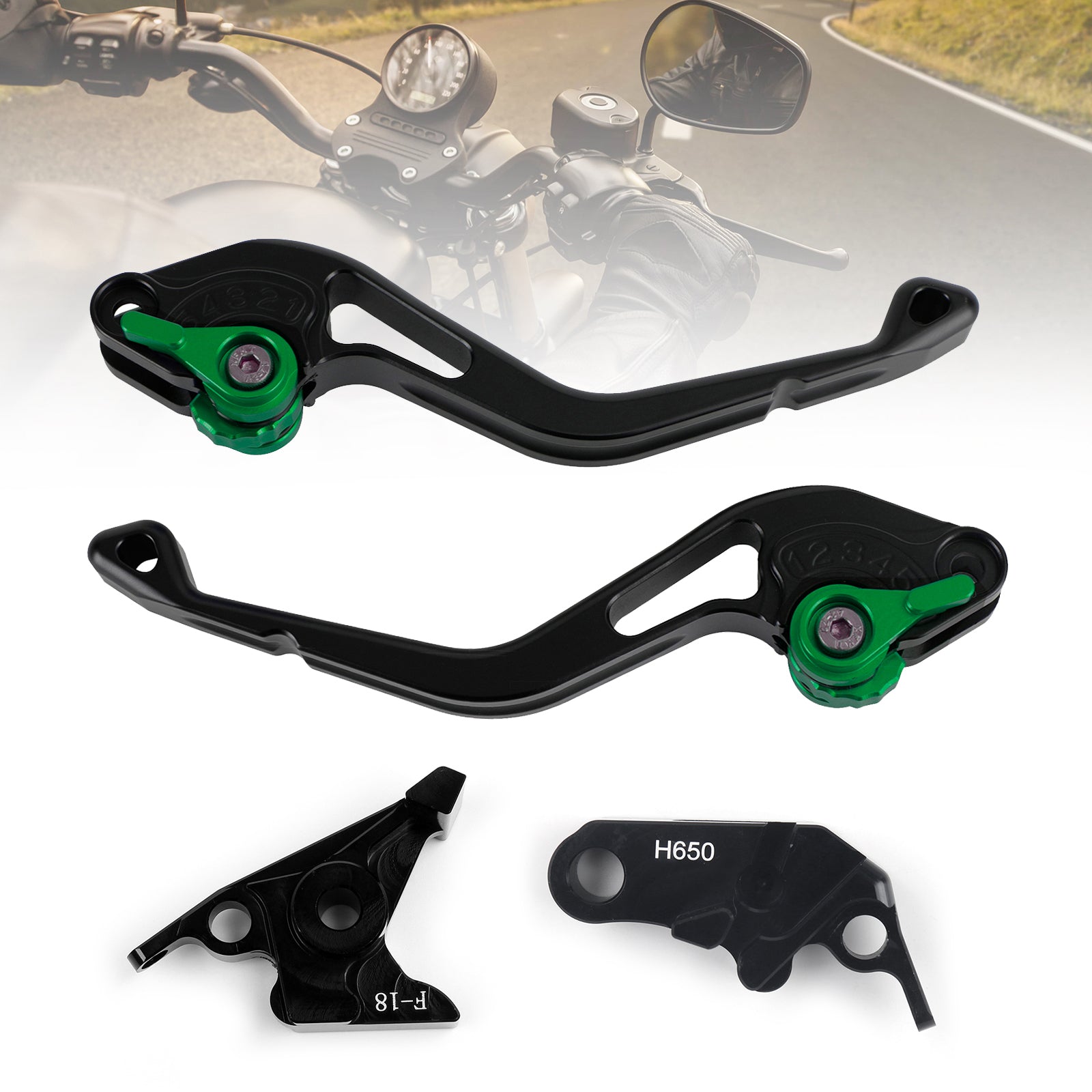 Nueva palanca de freno de embrague corta compatible con Honda CBR650F/CB650F 14-17 NC700X 16-17