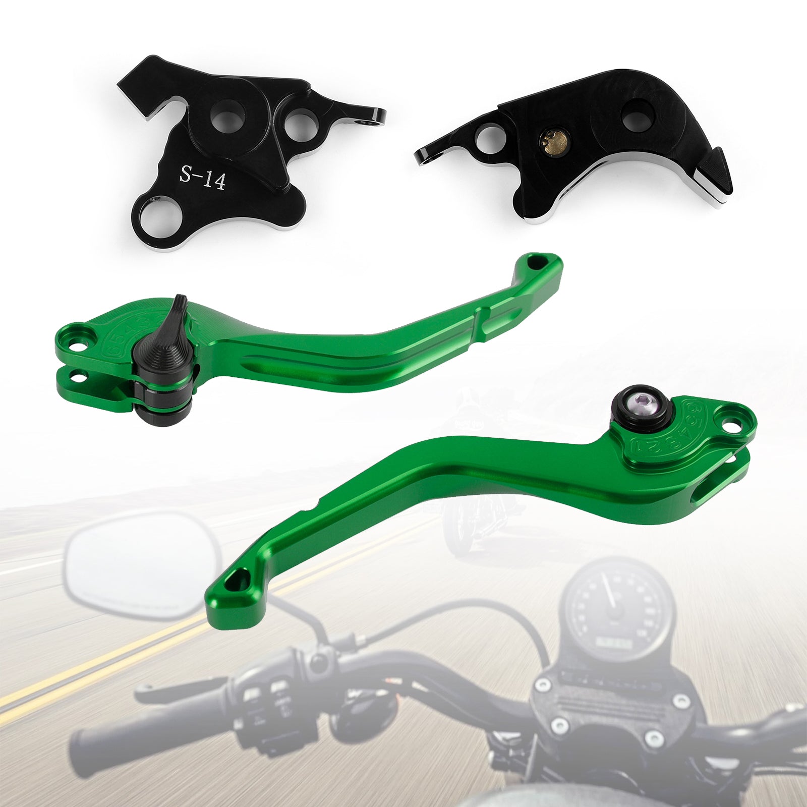 CNC Short Clutch Brake Lever fit for Suzuki GSXR1000 2007-2008