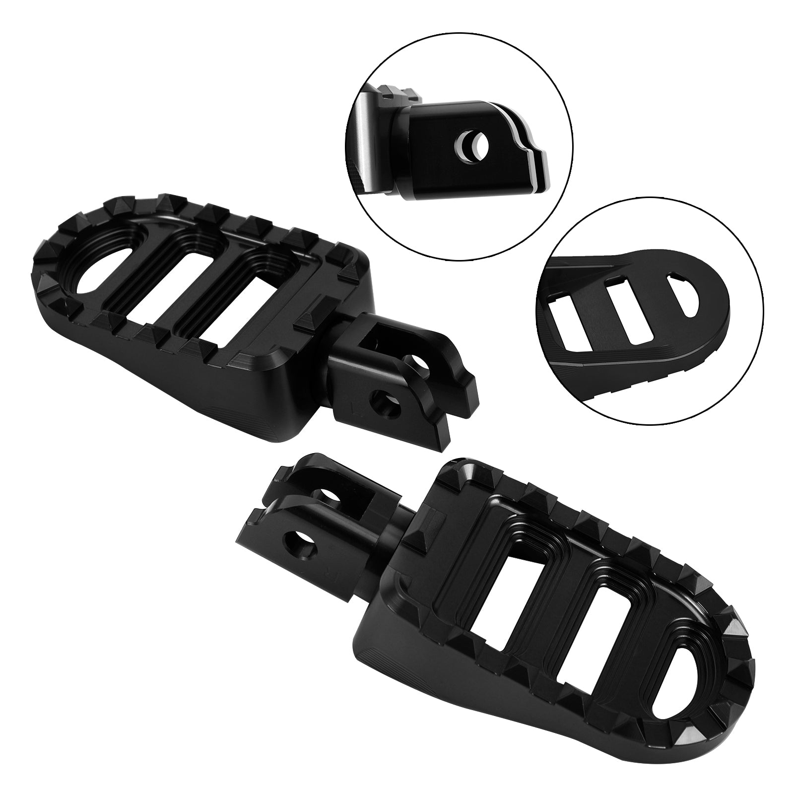 Front Footrests Foot Peg fit for Sportster S Lower Rider Fat Bob Softail Slim