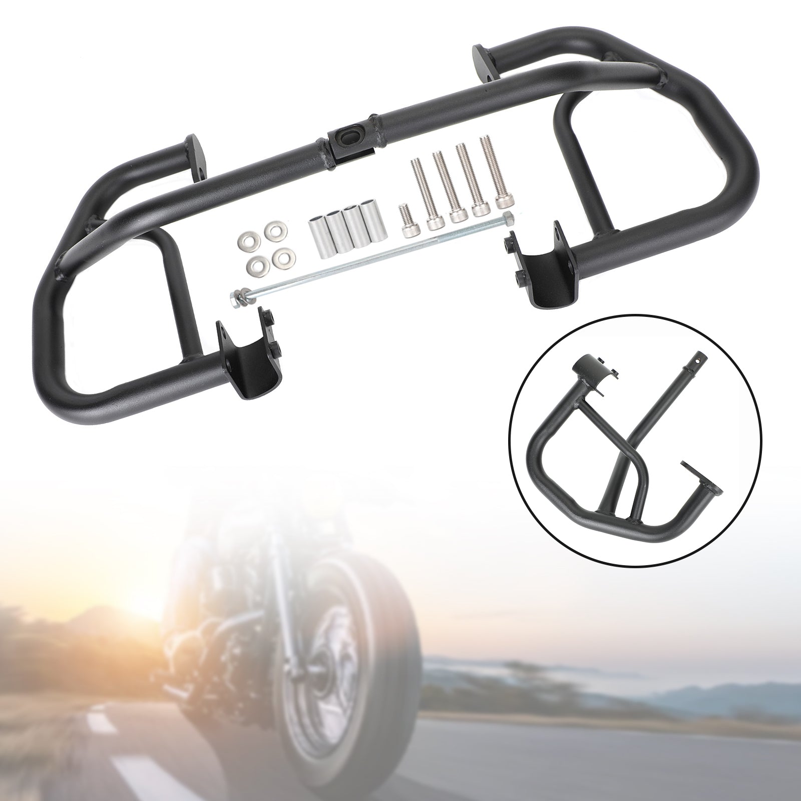 Engine Guard Crash Bar Frame Protector Bumper For Honda Rebel Cm500 18-22 19 Generic