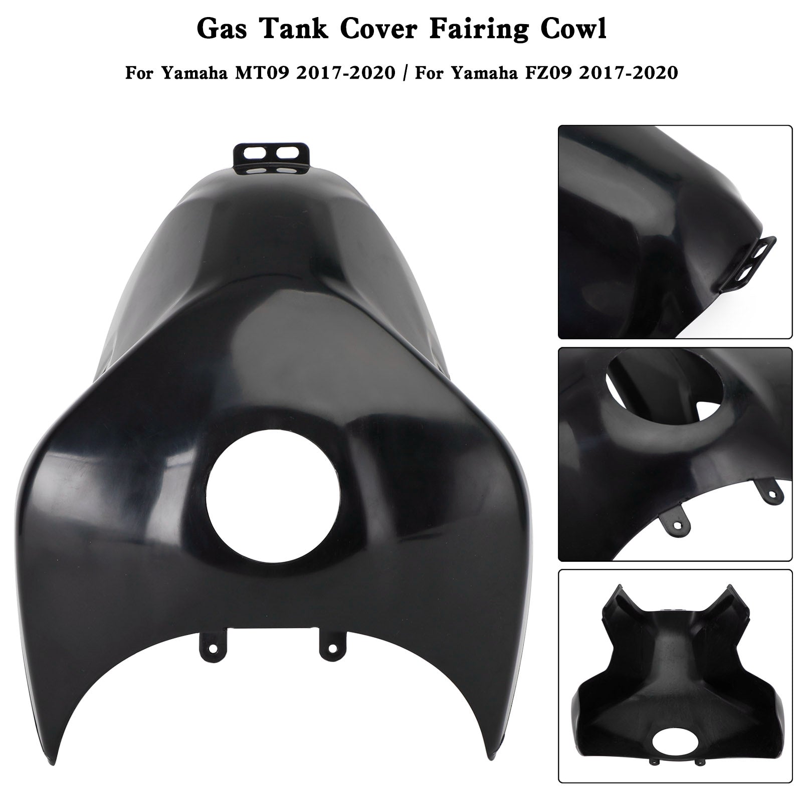 Gas Tank Cover Trim Fairing Cowl For Yamaha MT-09 MT09 FZ09 2017-2020