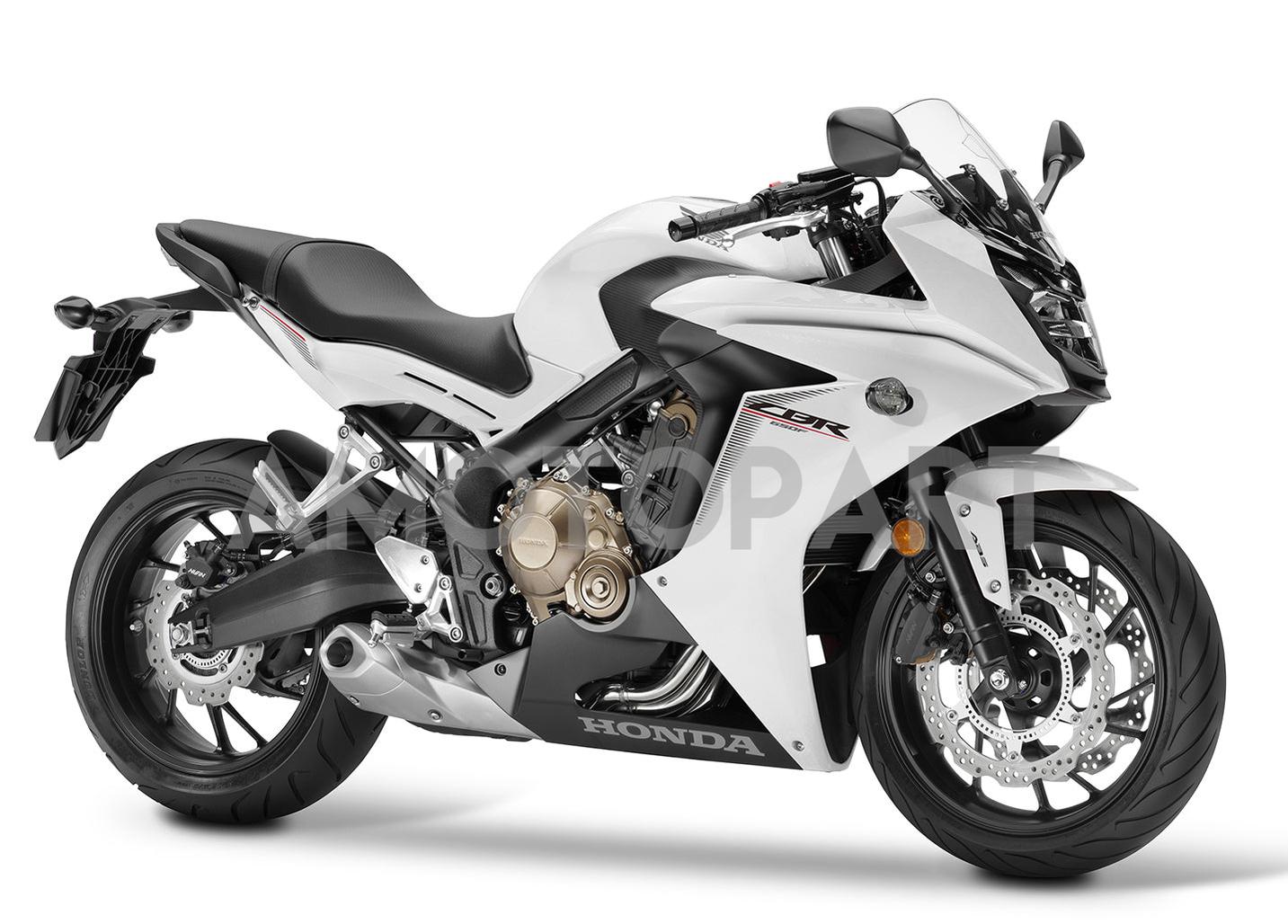 Amotopart Honda CBR650F 2014-2016 White Style2 Fairing Kit