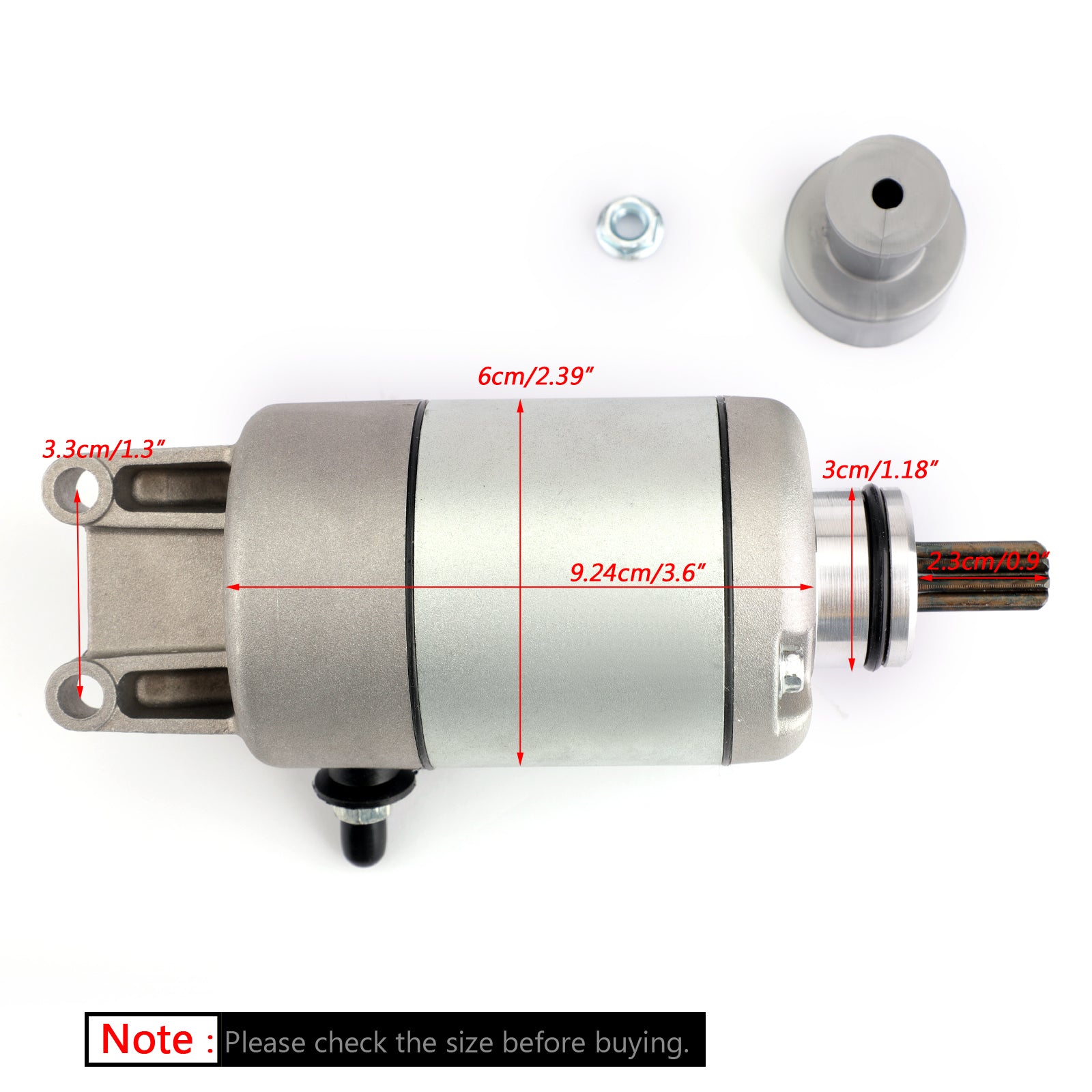 Starter Motor Fit for Aprilia Scarabeo 125 200 Light 2007-2010 AP2QCA000648 FedEx Express Shipping