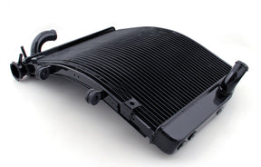 Dispositivo di raffreddamento della protezione della griglia del radiatore per Kawasaki ZX6R ZX 6R 2007-2008 Nero