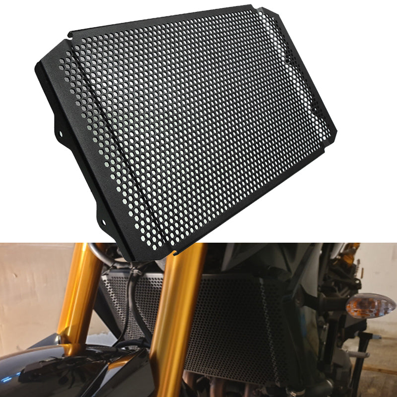 Couvercle de protection de radiateur noir adapté pour Yamaha XSR900 Tracer 900 MT-09 / SP 16-20