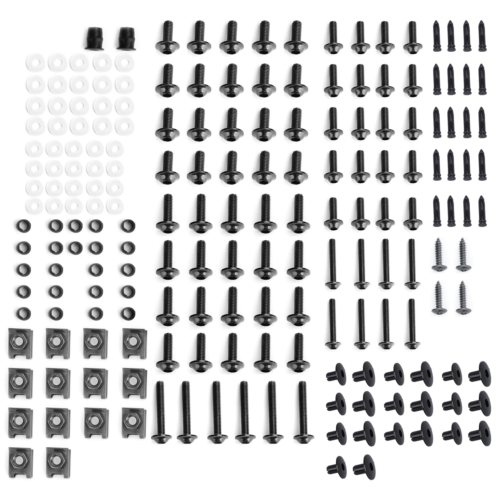 Amotopart Kawasaki Zx10R 06-07 Verkleidung Gelb Schwarz Amotopart Kunststoff-Kit