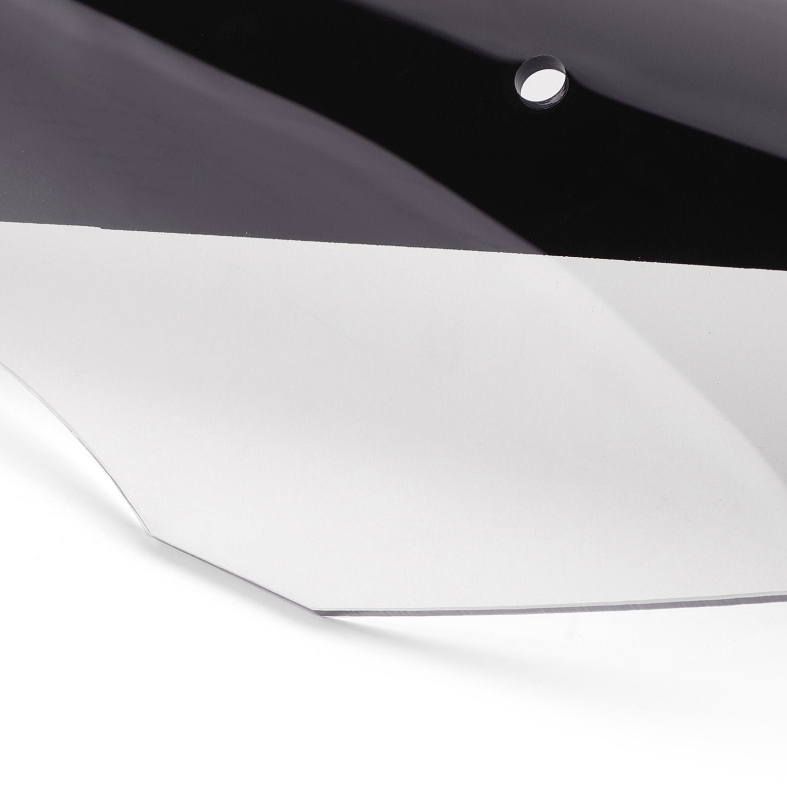 ABS-Windschutzscheiben-Windschutzscheiben-Deflektor, passend für Yamaha NMAX155 NMAX 155 2016–2018, klar