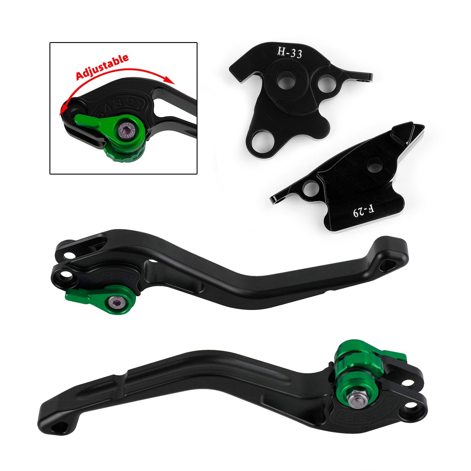 NEW Short Clutch Brake Lever fit for Honda VFR 1200 2010-2013 RC51 2000-2006