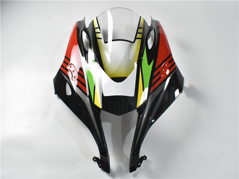 Amotopart Kawasaki 2016-2020 ZX10R Black&Green Style2 Fairing Kit