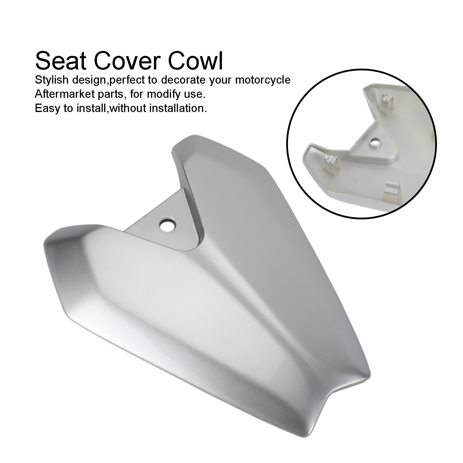 Motorcycle Rear Seat Fairing Cover Cowl for Kawasaki Z1000 2014-2022 Generic