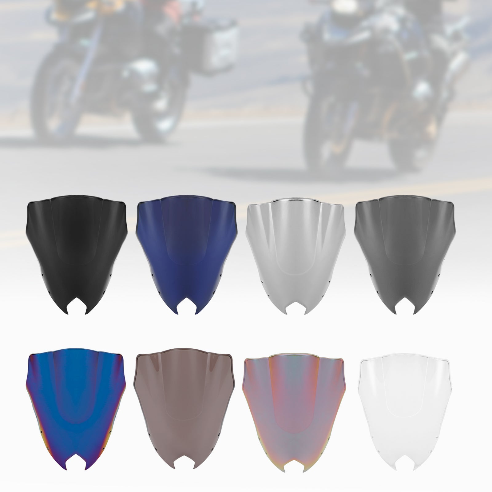 ABS Motorcycle Windshield WindScreen fit for Yamaha FZ6R FZ-6R FZS600 2009-2015