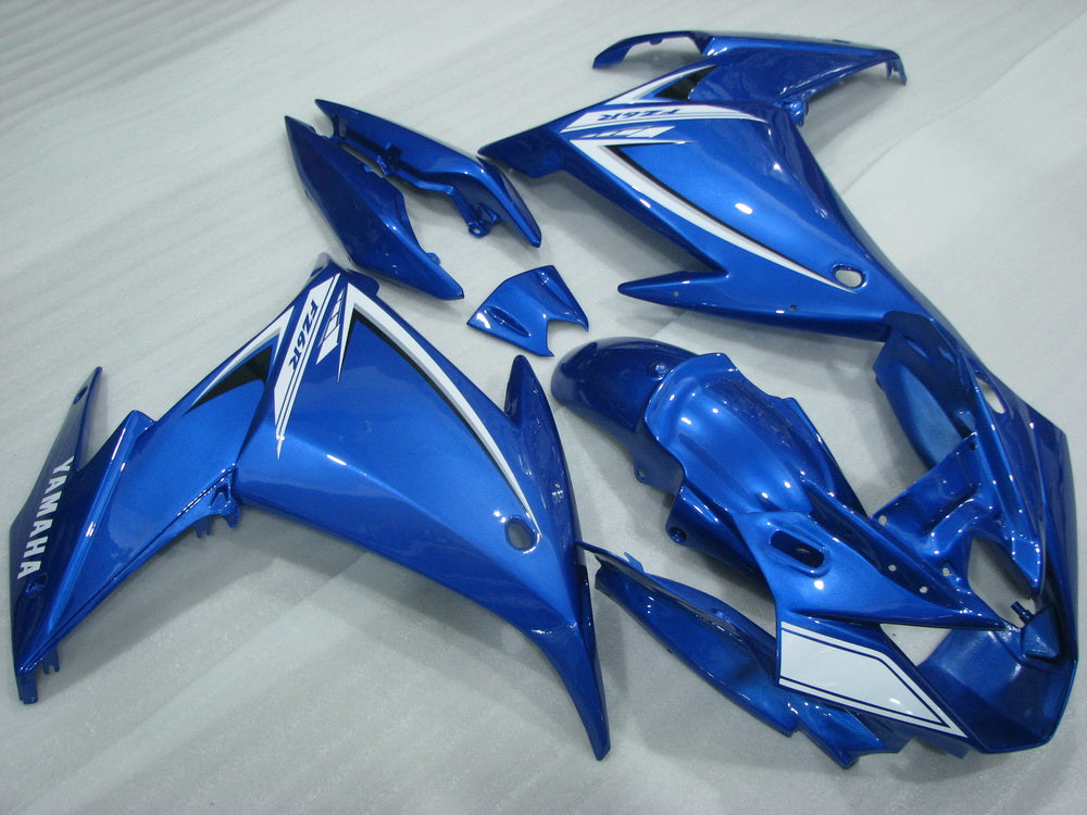 Amotopart 2009–2015 Yamaha FZ6R Blaues Verkleidungsset