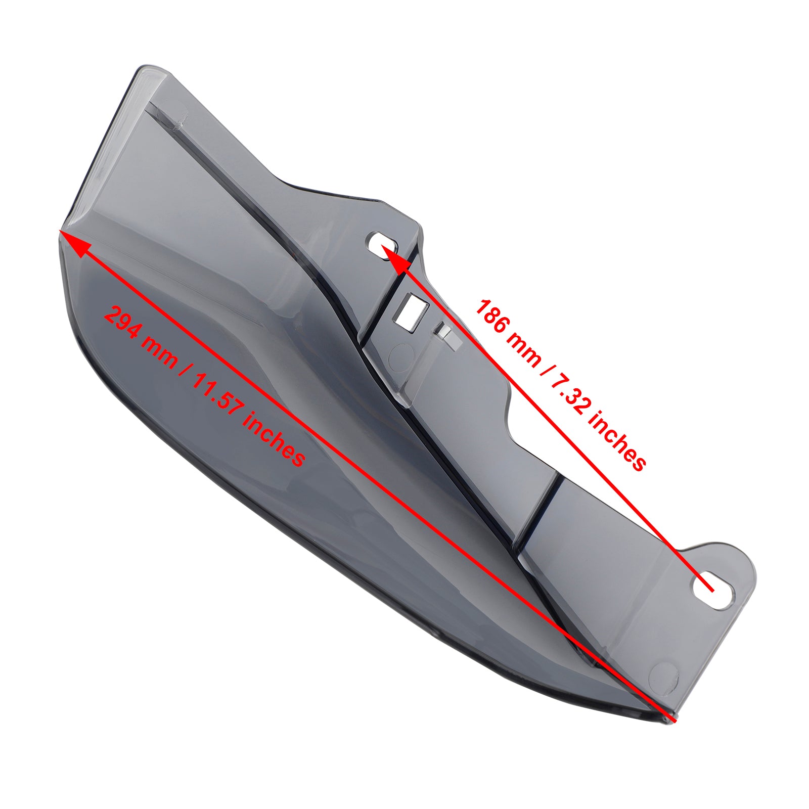 Protector embellecedor deflector de calor de aire de marco medio apto para modelos Touring y Trike 09-16