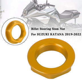 Écrou de tige de direction en billette, pour SUZUKI GSXR 600/750 YZF-R1 ZX6R S1000RR