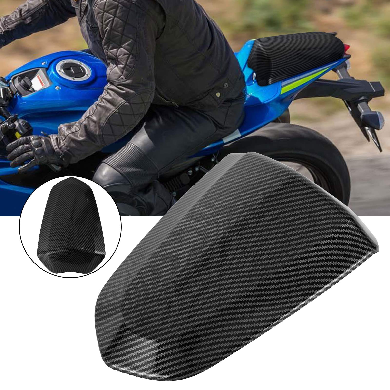 Motorcycle Rear Seat Fairing Cover Cowl fit for SUZUKI GSX-S/GSX-R 125 2017-2021 Generic