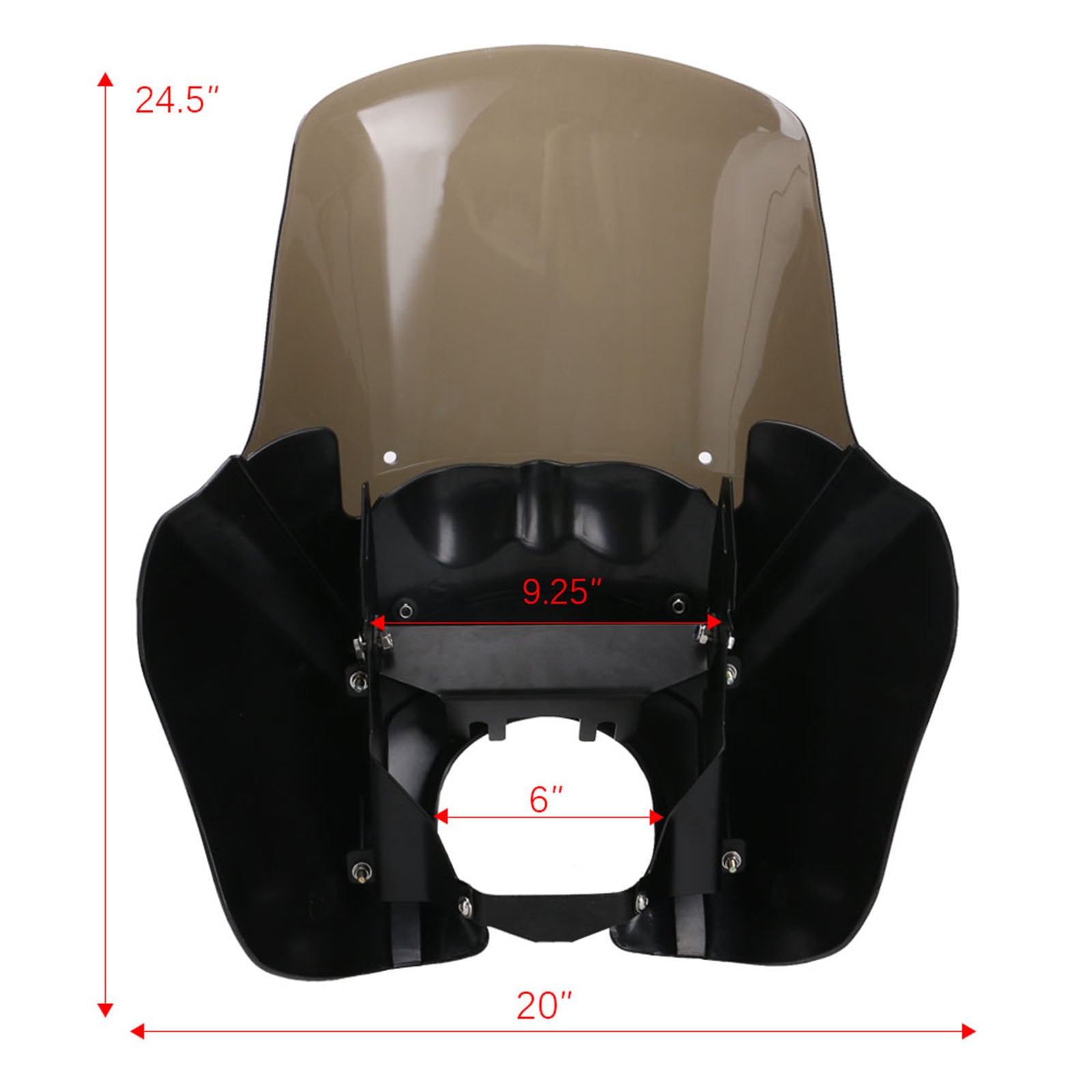 Windschutzscheiben-Scheinwerferverkleidungsabdeckung passend für Dyna 2006–17 FXDXT T-Sport 2000–2003