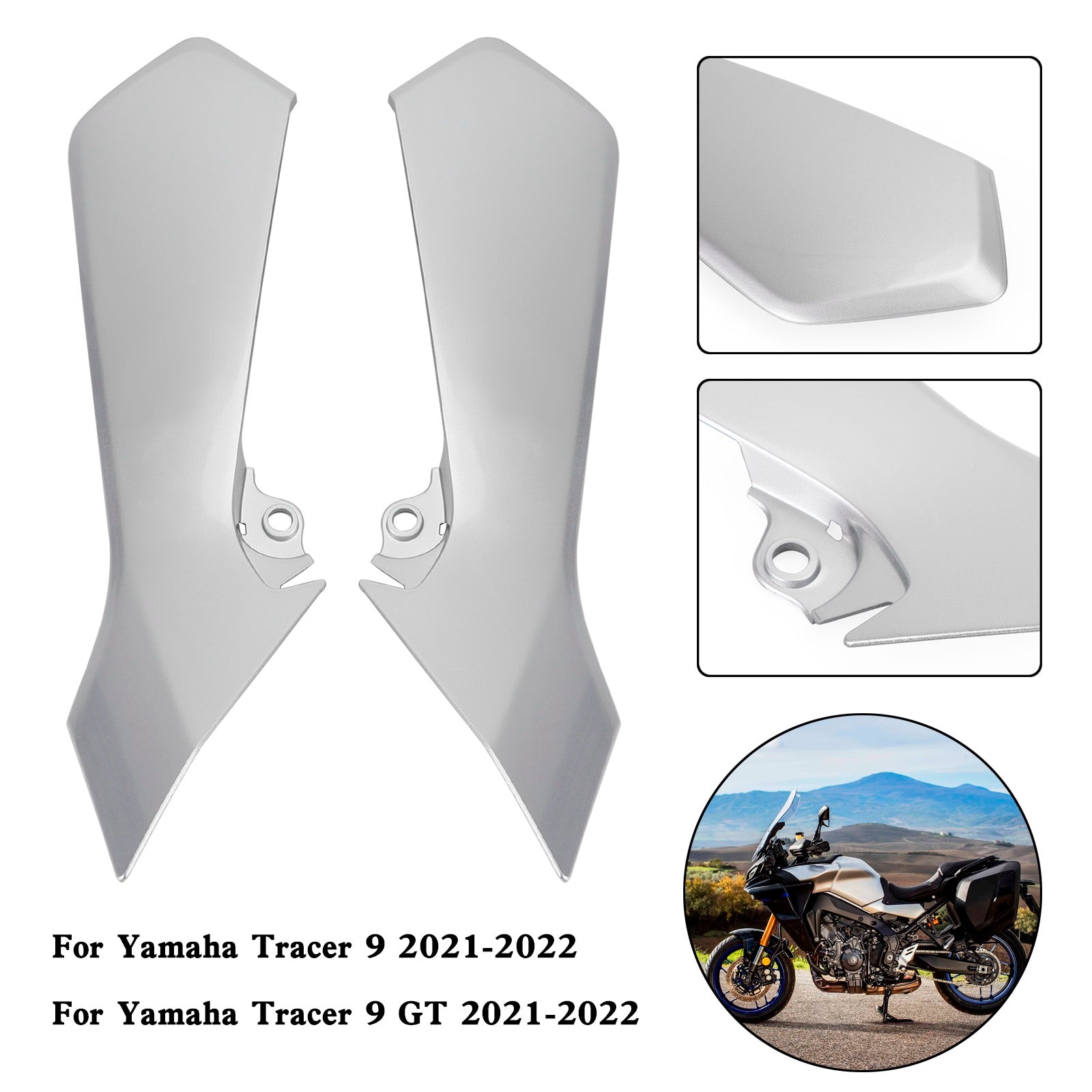 Rear Tail Side Seat Fairing Panel Cowl For Yamaha Tracer 9 GT 2021-2022