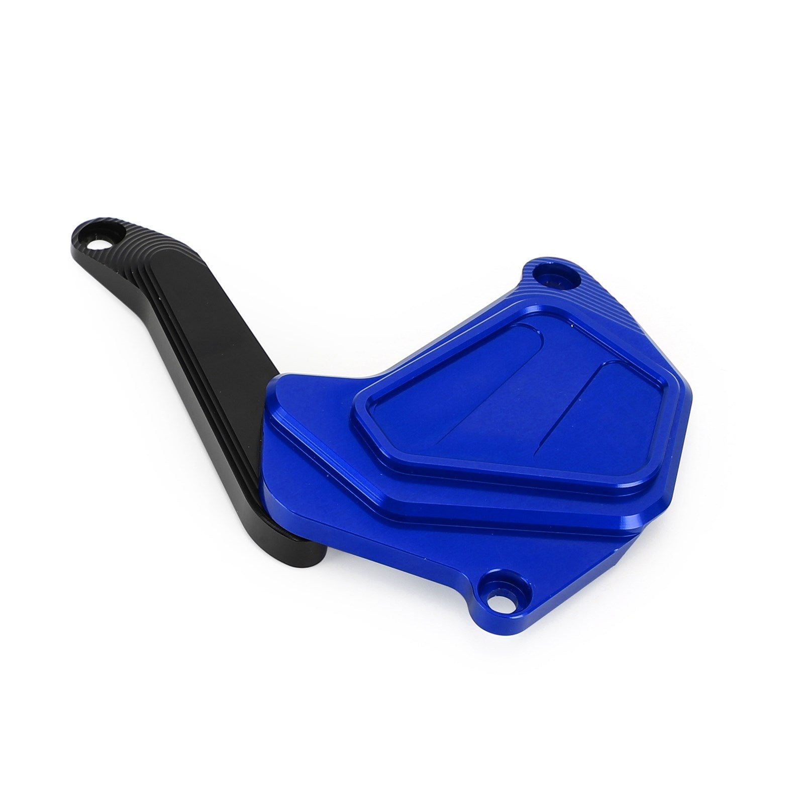 Couvercle de protection de pompe à eau en aluminium Yamaha pour Yamaha Te?ne?re? 700 Rally Edition 20-21 XTZ690 XT690Z XTZ700 XT700Z T7 19-21 bleu