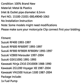 Fuel Gas Pump For Suzuki RF400 RF600 RF900 VZ800 GSX1100G Kawasaki Ninja ZX10