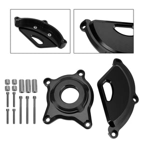 Plastic Engine Protector Covers Slider For KAWASAKI Z900 RS CAFE 2017-2023 Titanium