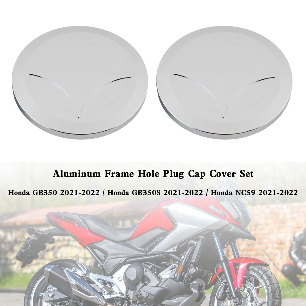 Aluminum Frame Hole Plug Cap Cover Set For Honda GB350 NC59 CB350 21-22 Generic