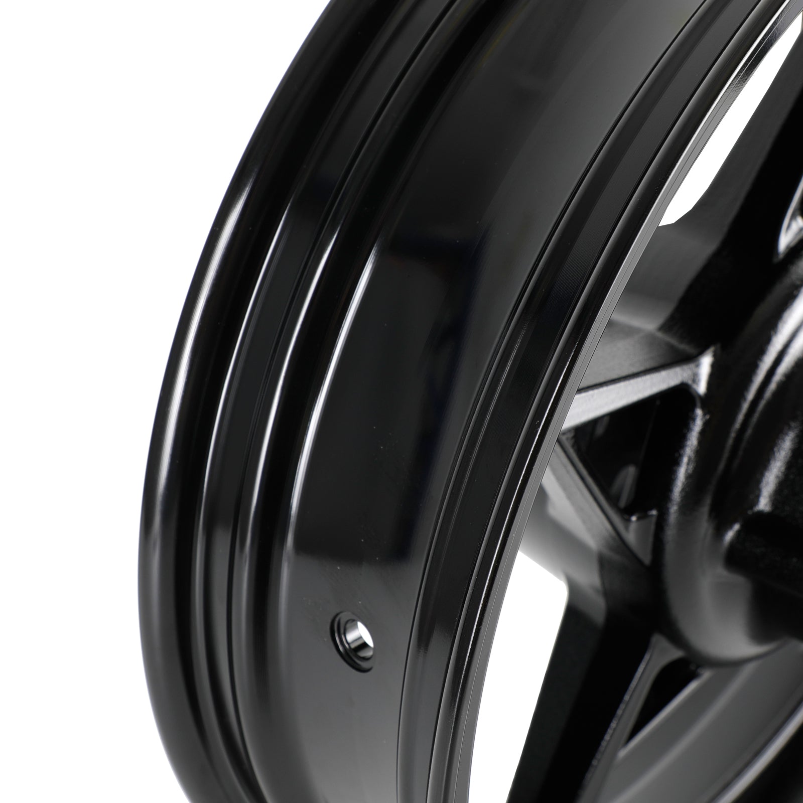 18-23 Kawasaki EX 400 G Ninja 400 / ABS / Z 400 Glossy Black Rear Wheel Rim