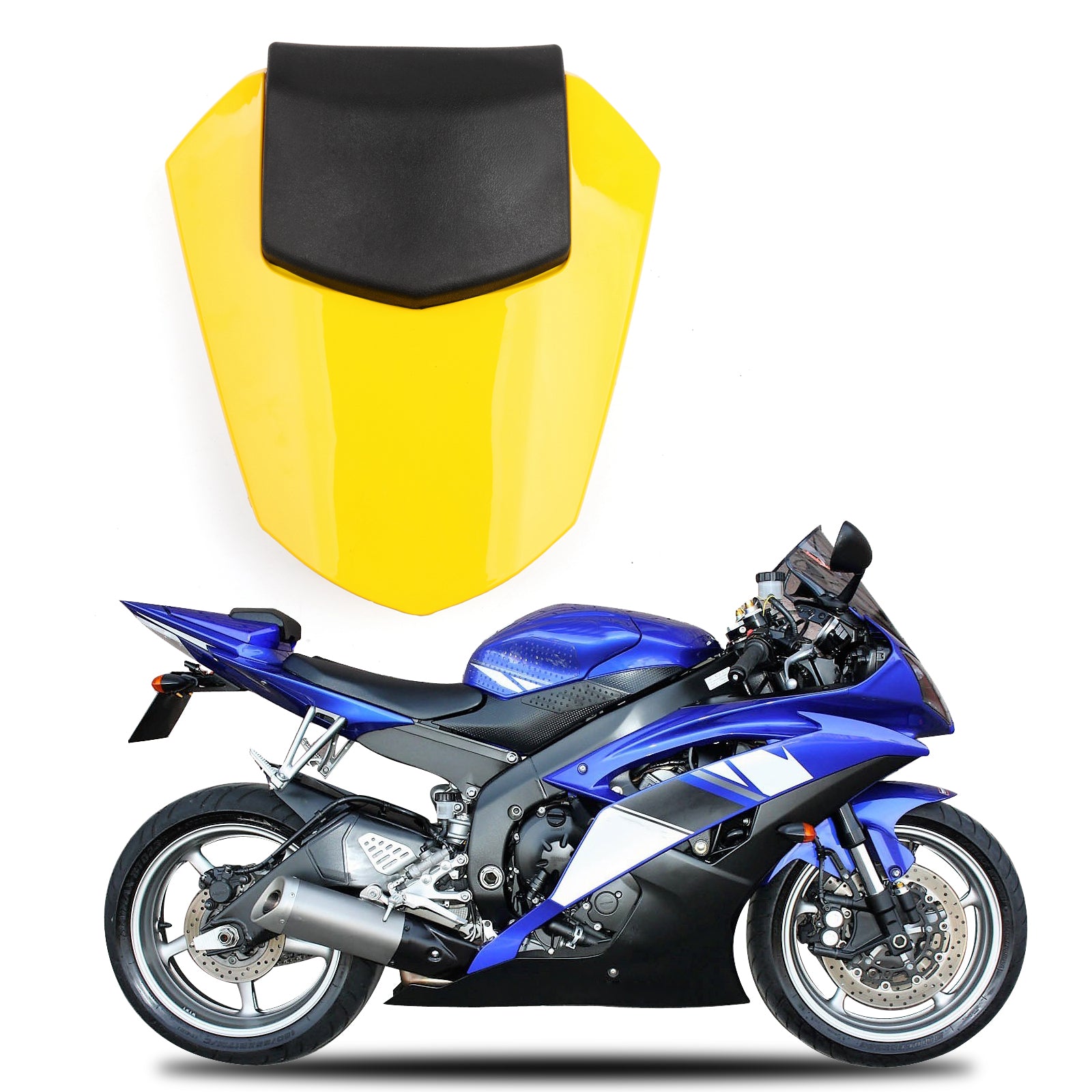 08-16 Capot de housse de siège arrière Yamaha R6