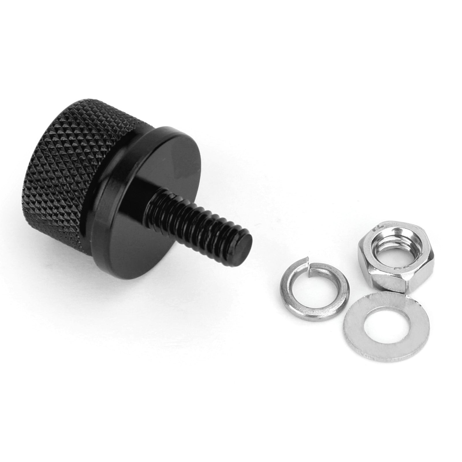 Billet Aluminum Knurled Seat Bolt fit for Harley Softail Dyna Sportster Touring