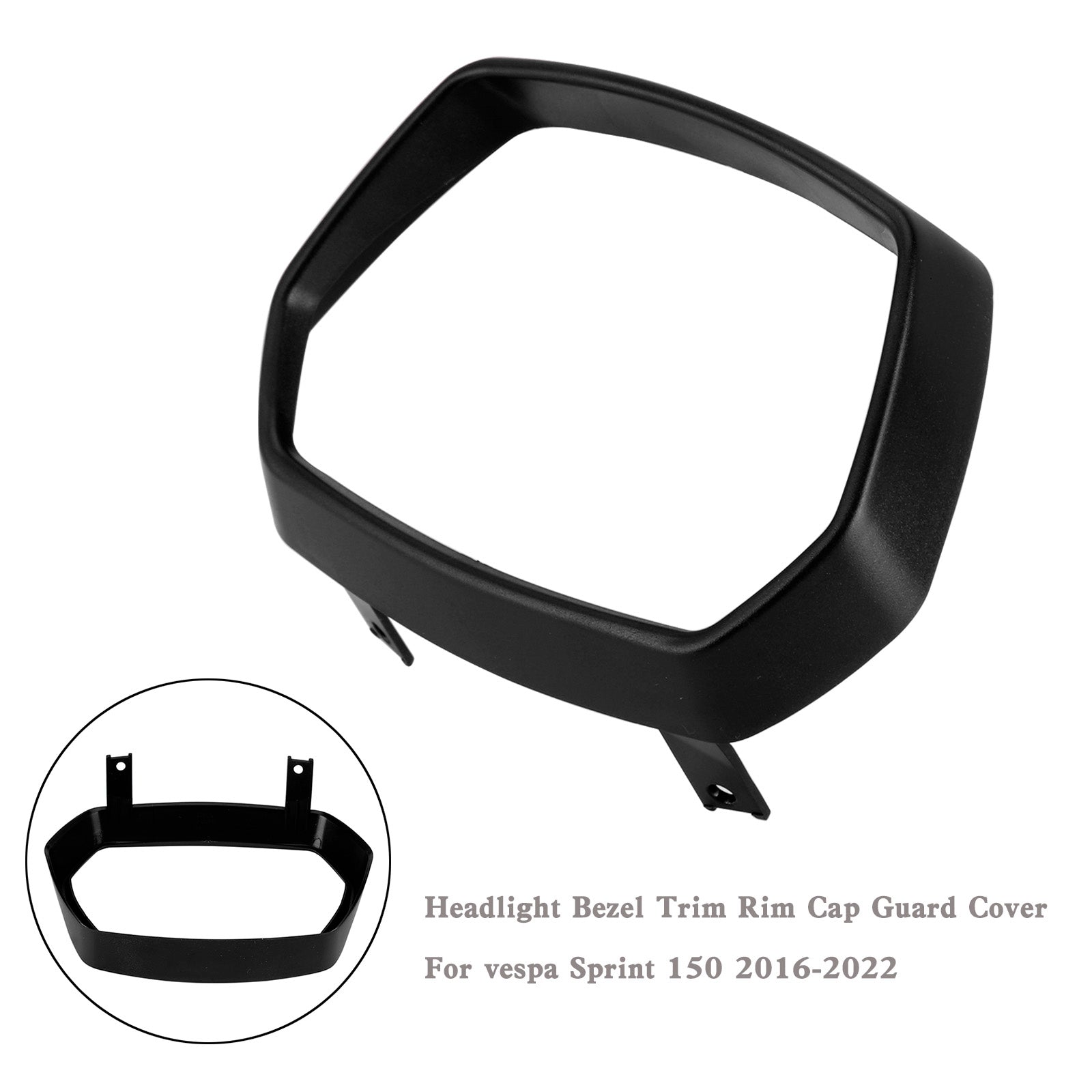 Headlight Bezel Trim Rim Cap Guard Cover For vespa Sprint 150 2016-2022