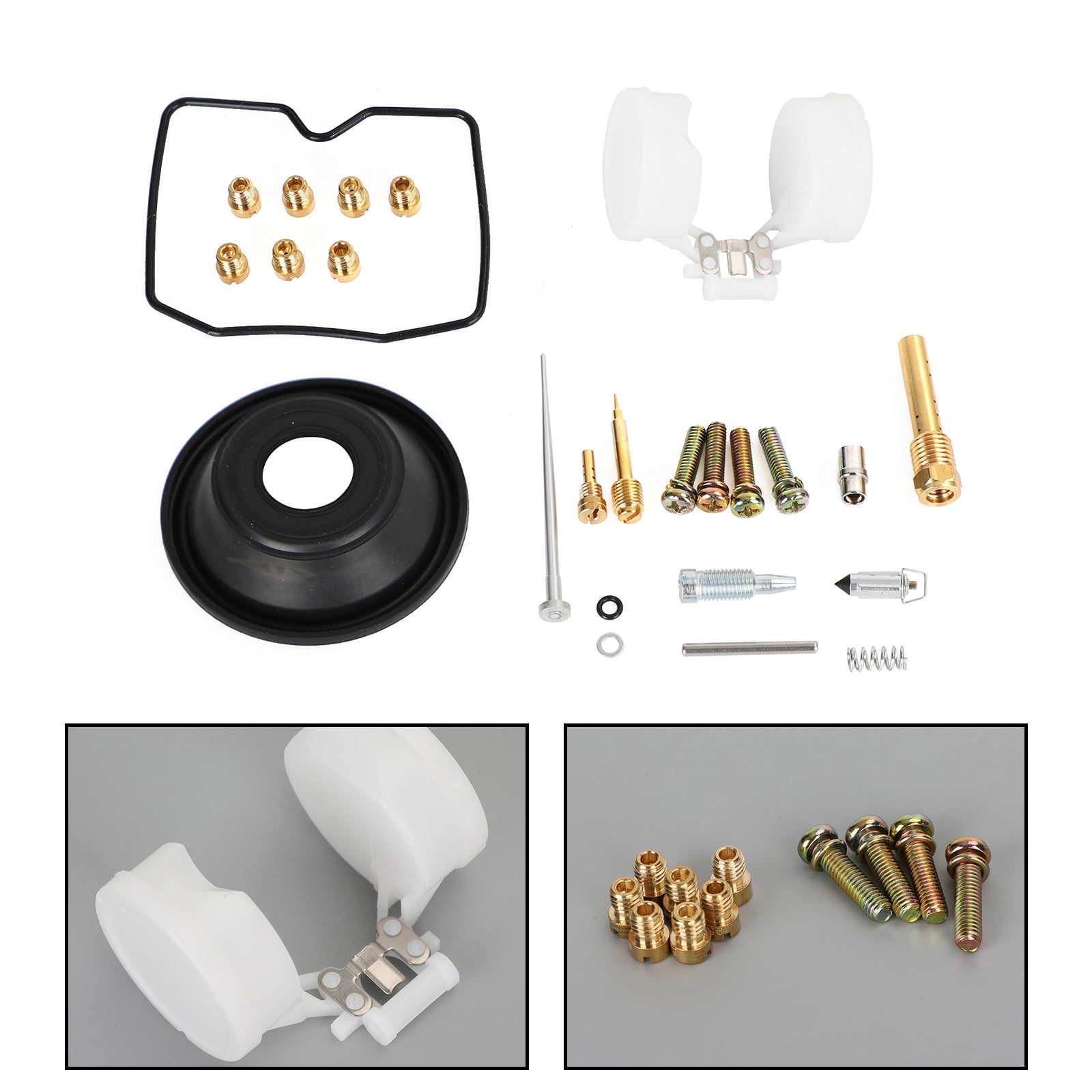 Kit de reconstruction de carburateur adapté pour ZR750 (ZR-7) 2000 ZR750 (ZR-7S) 2001-2003 générique