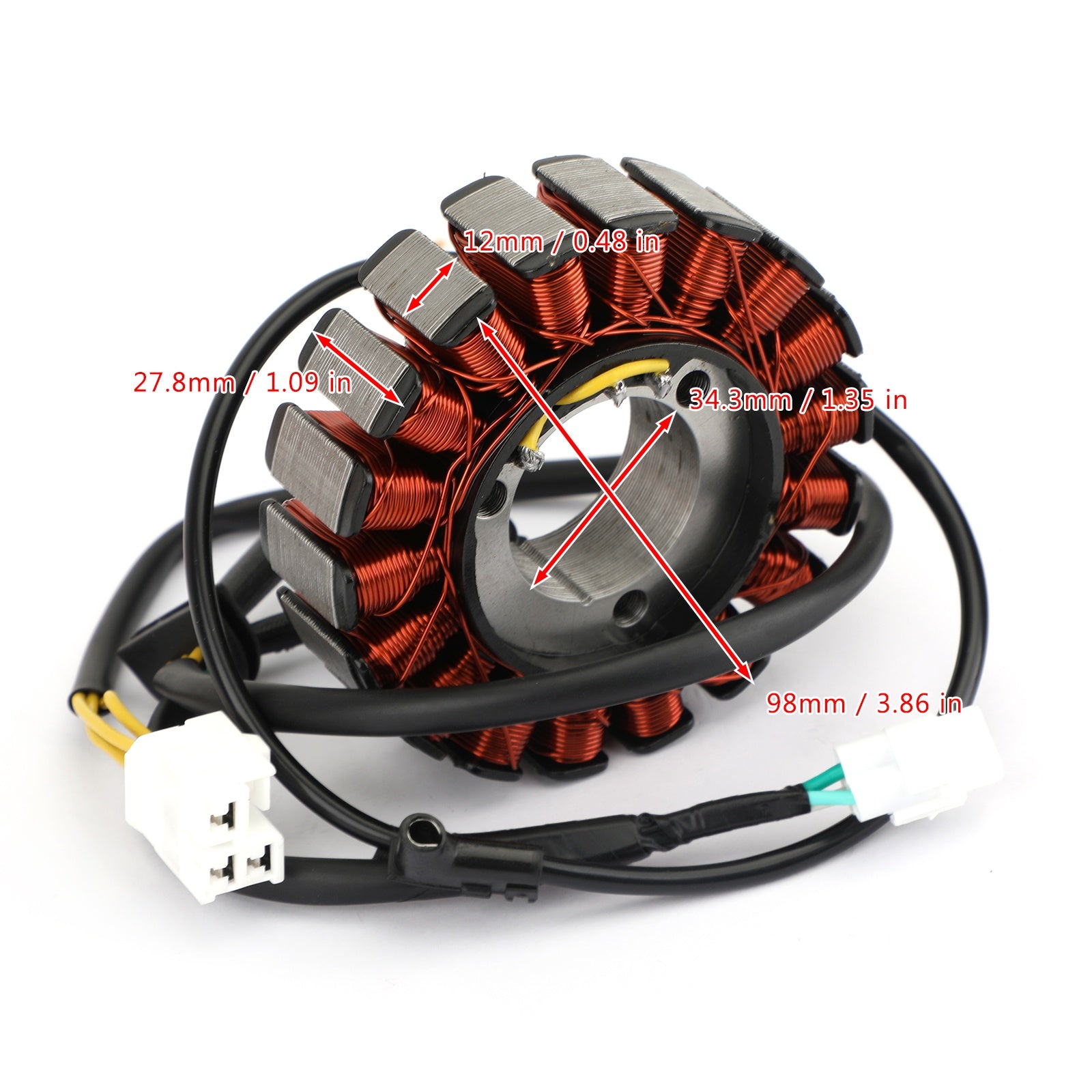 STATOR GENERATOR for Kawasaki BR250 BX250 Ninja 250SL Z250SL 14-17 #21003-0141