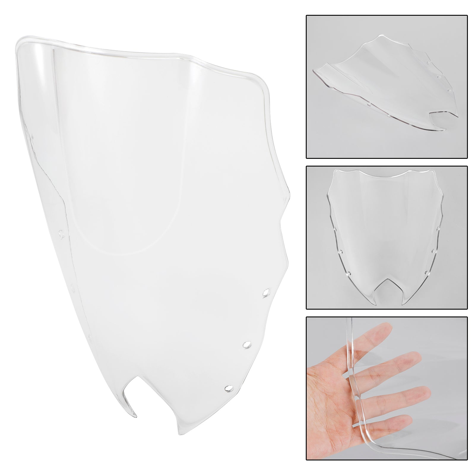 ABS Motorcycle Windshield WindScreen fit for Yamaha FZ6R FZ-6R FZS600 2009-2015