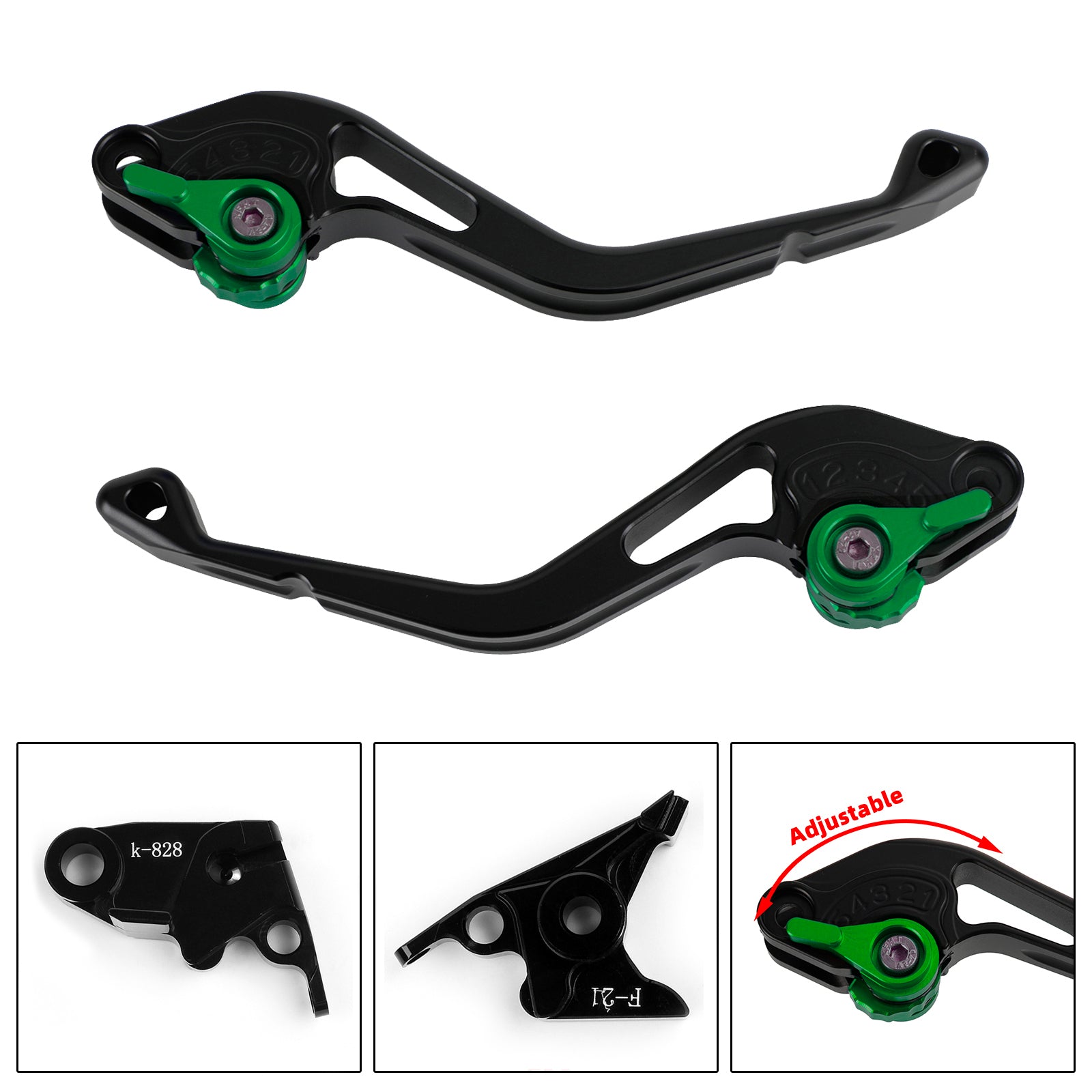 Nouveau levier de frein d'embrayage court adapté pour Kawasaki Z750 07-12 Z800 version 13-16